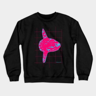 Pink Mola mola Crewneck Sweatshirt